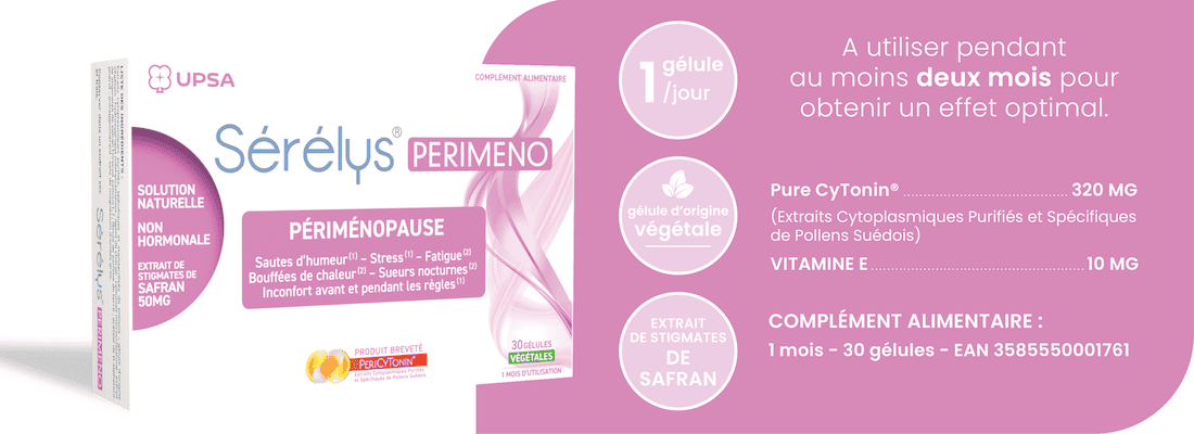 Posologie de Sérélys Perimeno
