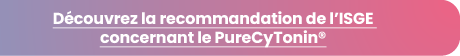 Découvrez la recommandation de l'isge concernant le purecytonin®